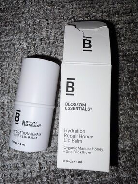 Blossom essentials, hydration repair, honey lip balm